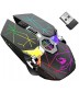 Wireless Gaming Mouse Rechargeable,RGB Multi-Colour Backlit Game Mice with 7 Buttons Computer Accessories,2.4G Silent Optical,3 Adjustable DPI Game Mouse Power Saving Mode for Laptop/PC/Notebook